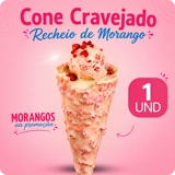 Foto enviada por Priscila: cone cravejado