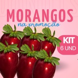 Foto enviada por Carlla: kit de 6 morangos do amor