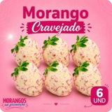 Foto enviada por Débora: morangos cravejados